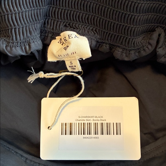 NWT Marea Charlotte Skirt Bonita Black Sz S - Picture 6 of 7